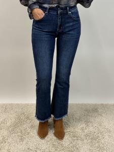 Jeans Bootcut, Mörk denim, Karolina - Mix by Heart