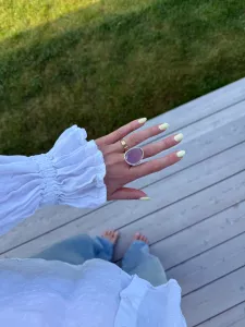 Ring Omikron, Rosa Silver – 7EAST