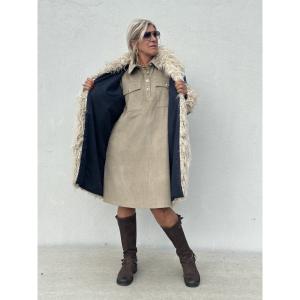 Kappa Boho, Denim / Fuskpäls - Gaspar Express