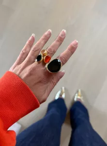 Ring Tripple Tau, Multi Guld – 7EAST