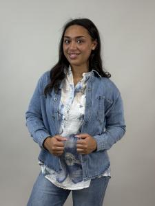 Jeansskjorta, Ljus denim, Nike - Mix by Heart