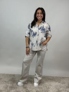 Byxa Isolde, Beige Raka ben - Mix by Heart