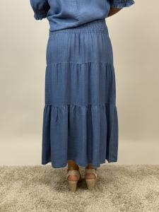 Volangkjol Blå, Louise - Mix by Heart    BERÄKNAD LEV: MARS