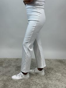 Byxa Ylva, Vit Bootcut - Mix by Heart