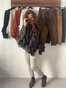 Volangblus, Espresso, Beatrice - Reunion