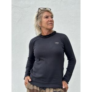 Topp, Ribbad svart, Fresno - Gaspar Express    KOMMER SNART!
