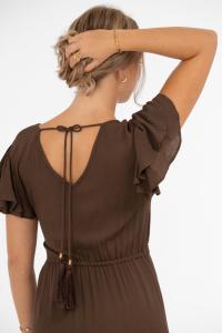 Klänning Brun, Jane - Capri Collection