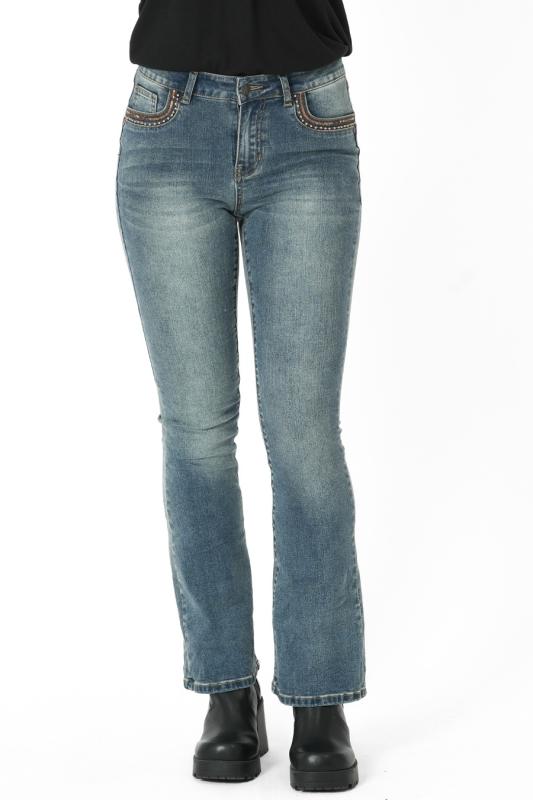 Jeans Euphoria Deep Blue Denim - Capri Collection (Stl 46)
