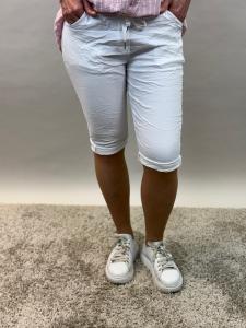 Magiskt stretchig capribyxa Vit, Josefin - Mix by Heart