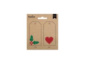 Juladress Knyt Manillamärken - Bromma Kortförlag