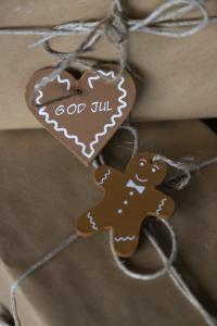 Jultags i trä, God Jul/Glögg - Different Design