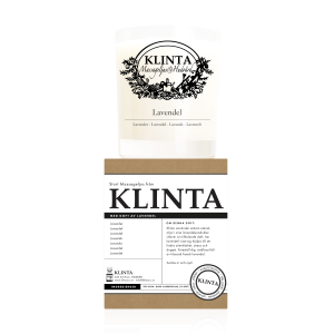 Klinta, Stora Doft- och massageljuset - Lavendel (eterisk)