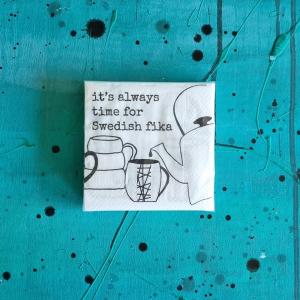 Kaffeservett, SWEDISH FIKA - Erika Tubbin