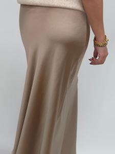 Kjol Beige, Glansig Kajsa - Gemini     BERÄKNAD LEV: JAN/FEB