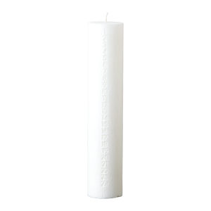 Kalenderljus vitt, Ø6xH30 cm  - Affari
