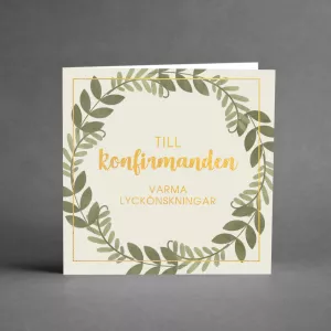 Kort Till Konfirmanden - Card Store