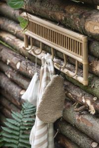 Klädhängare för 5 krokar i bambu - Ib Laursen