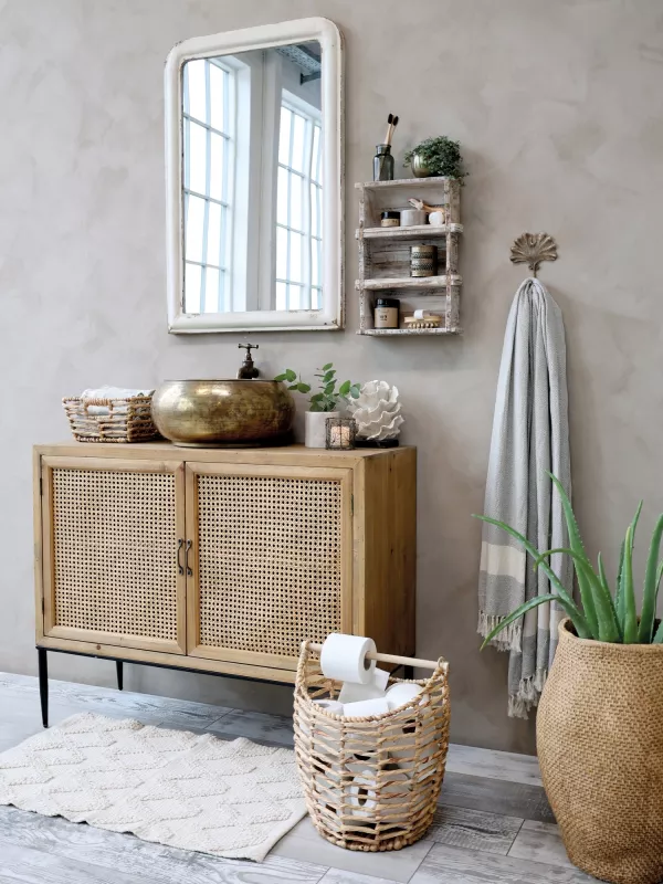 Tora Rullar Korg Till Toa-Rullar Gles - Chic Antique