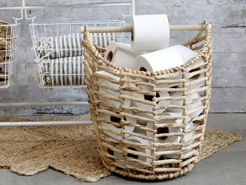 Korg Till Toa-Rullar Gles - Chic Antique