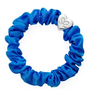Scrunchie, Kornblå Silkes snodd - byEloise