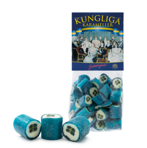 Rox, Kungliga karameller i cellofanpåse - Konfektyrfabriken