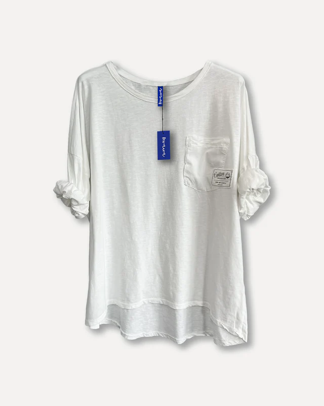 Tröja Vit, Lazy - Reunion Home