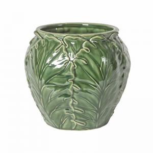 Eklaholm Kruka Lègume 20 cm, Grön keramik - I AM INTERIOR