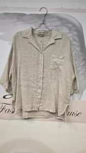 Linneskjorta Sand, Anne - Soulful Fashion