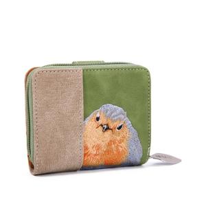 Little Magpie plånbok grön/beige - HI-DI-HI      LEV MARS