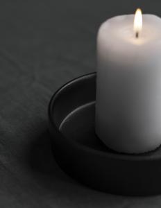 Storm Ljusfat, Svart - Storefactory