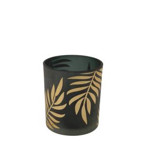 Ljuslykta Guld Palm Medium - Miljögården