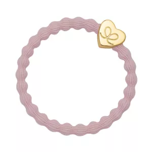 Snodd, Dovt Ljusrosa med guldhjärta - byEloise