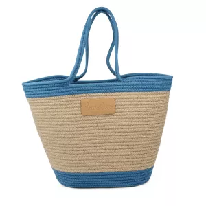 Strandväska Jeansblå Stor Flamencos - Lovelies