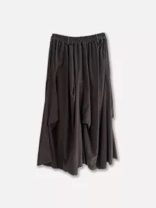 Kjol i babycord, Espresso, Lulu - Reunion Home