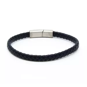 Armband Läder Man, Fredrik Blå – 7EAST