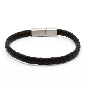 Armband Läder Man, Fredrik Brun – 7EAST
