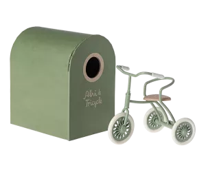 Maileg  - Abri à trehjuling, Mus - Grön