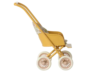 Maileg  - Barnvagn Micro Gul
