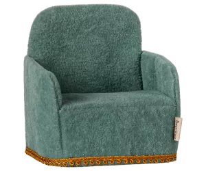 Maileg  - Fåtölj Sammet Mint