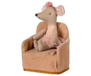 Maileg  - Fåtölj Sammet Powder