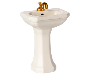 Maileg  - Handfat, Mus - Offwhite