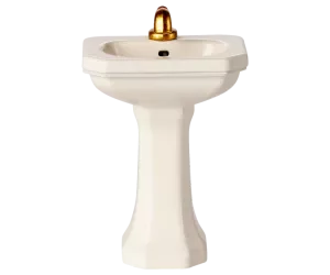 Maileg  - Handfat, Mus - Offwhite