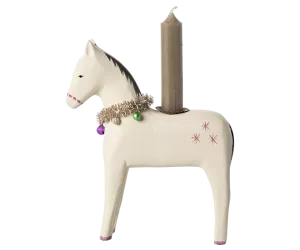 Maileg  Ljusstake Trähäst Stor