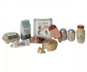 Maileg, Miniatyr Livsmedels box 2024