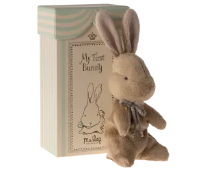 Maileg, My first bunny in box Brun
