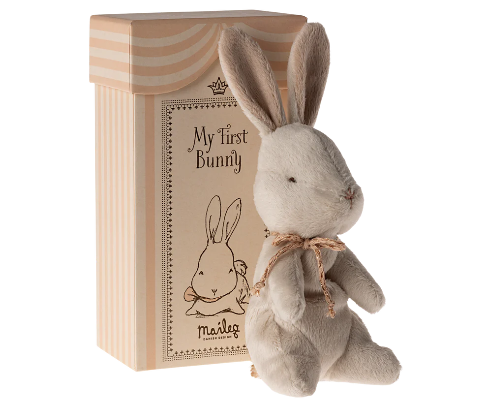 Maileg, My first bunny in box Offwhite