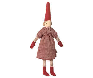 Maileg Pixy, Storlek 2 - Flicka - Röd klänning   LEV OKT/NOV