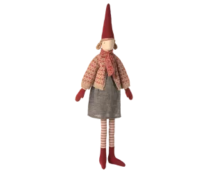 Maileg Pixy, Storlek 4 - Flicka - Kjol, kofta och halsduk   LEV OKT/NOV