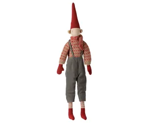 Maileg Pixy, Storlek 4 - Pojke - Stickad tröja och halsduk   LEV OKTOBER