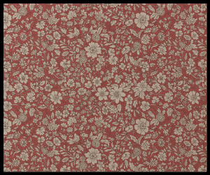 Maileg Presentpapper, Blossom Red - 10 m